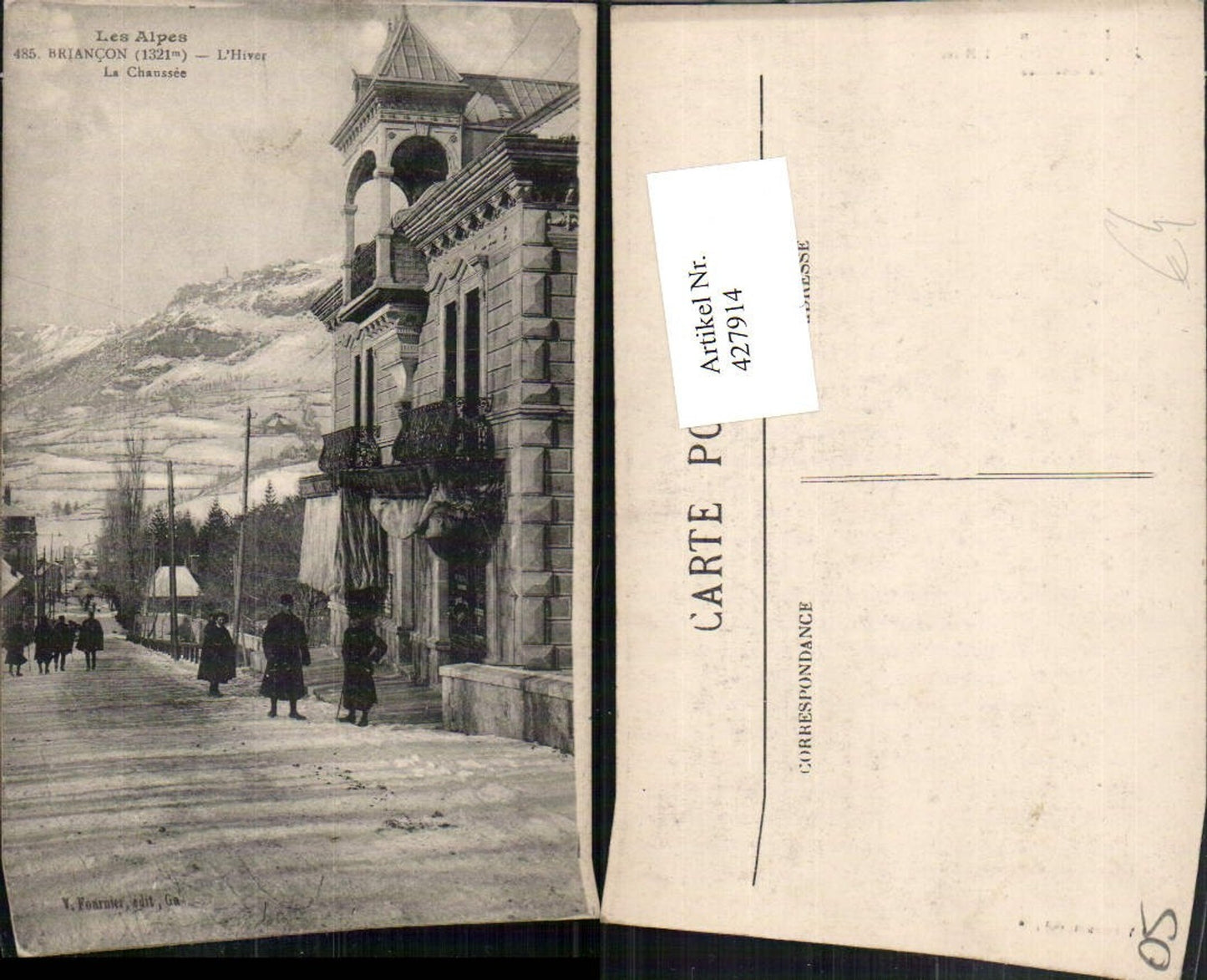 427914,Provence-Alpes-Cote-Azur Hautes-Alpes Briancon Le Chaussee Straßenansicht
