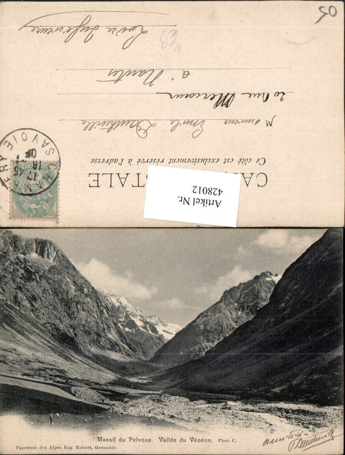 428012,Provence-Alpes-Cote-Azur Hautes-Alpes Massif du Pelvoux Bergkulisse