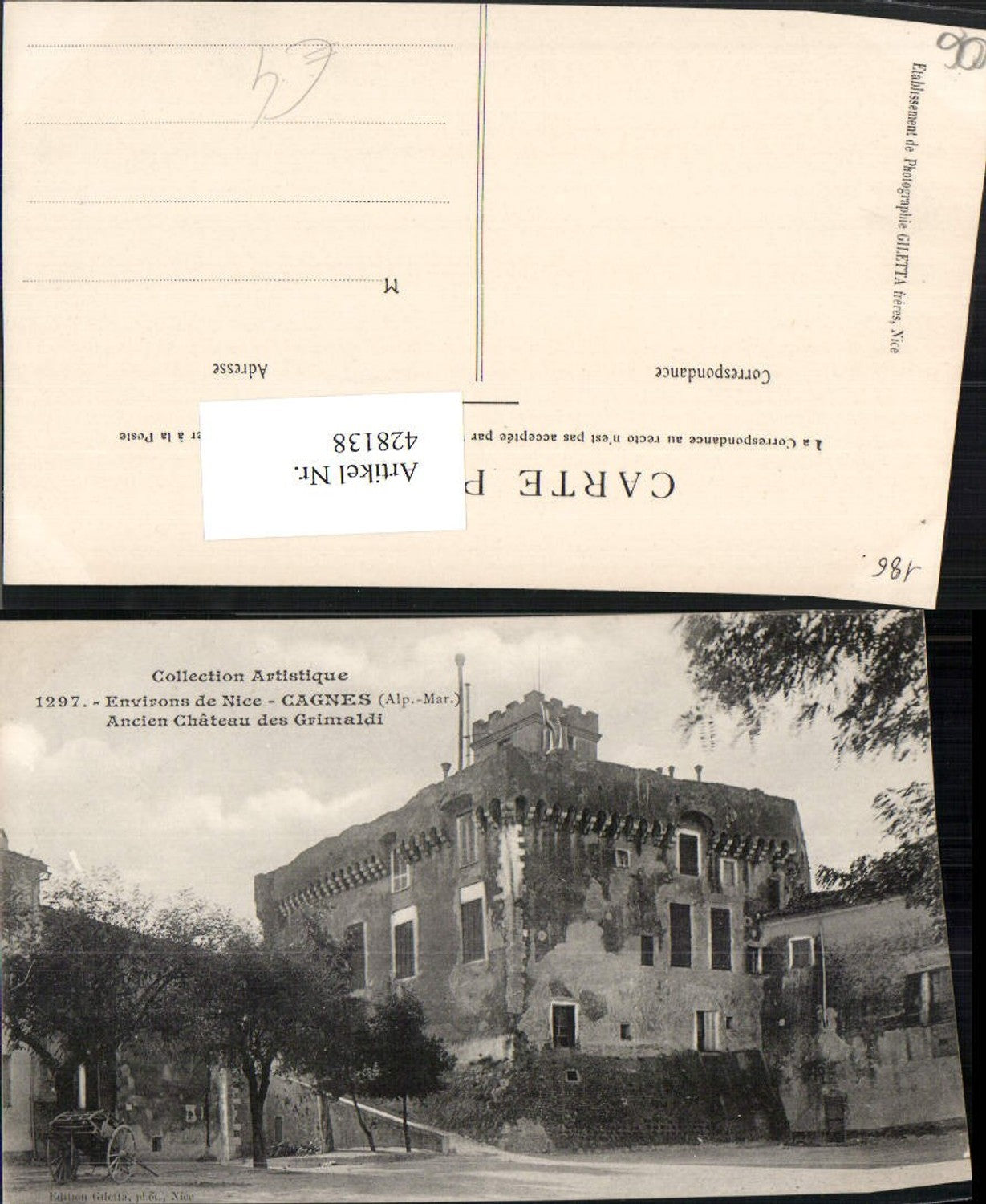 428138,Provence-Alpes-Cote-Azur Alpes Maritimes Nice Nizza Cagnes Chateau Grimaldi Schloss