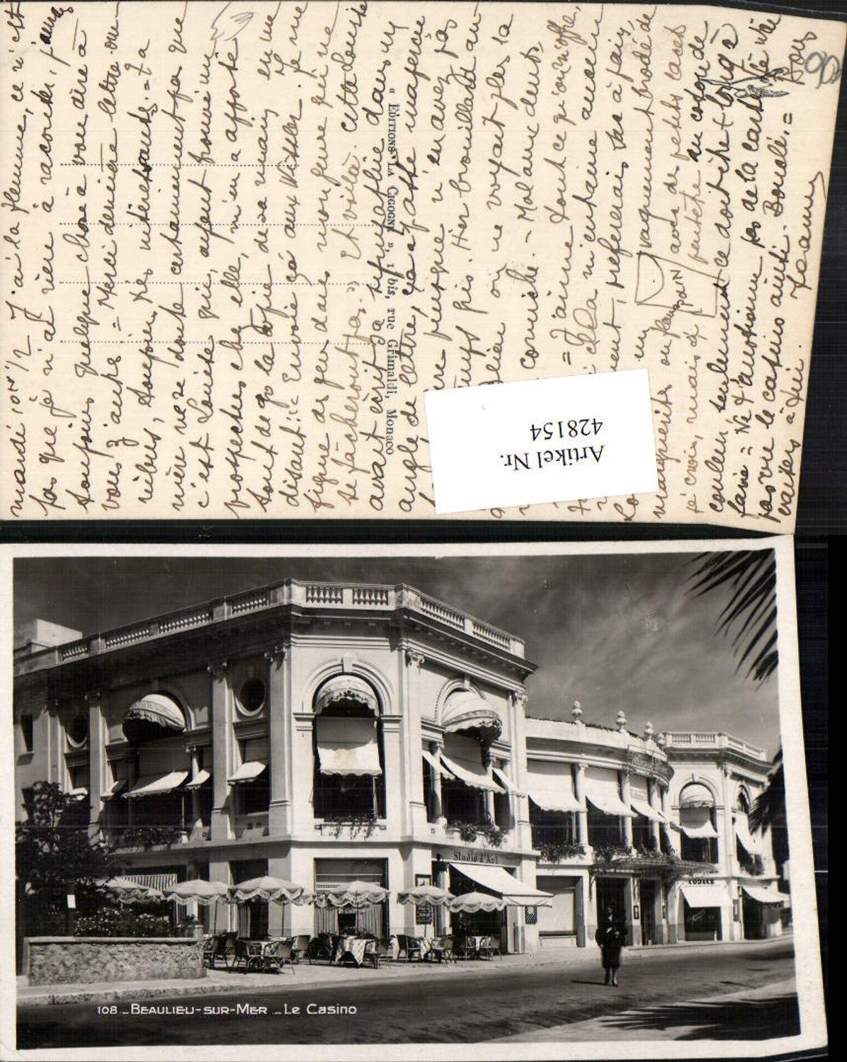 428154,Provence-Alpes-Cote-Azur Alpes Maritimes Beaulieu-sur-Mer Le Casino