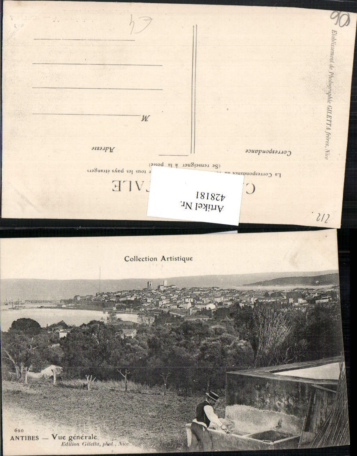 428181,Provence-Alpes-Cote-Azur Alpes Maritimes Antibes Vue generale Totale