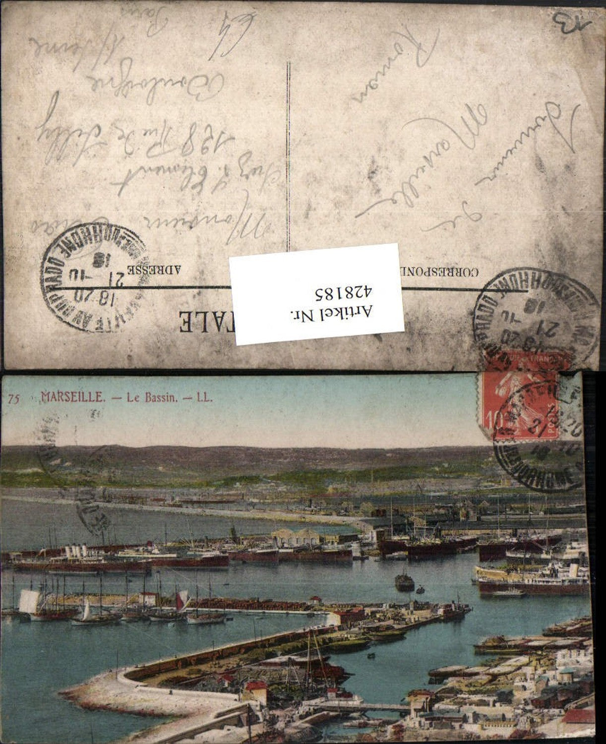 428185,Provence-Alpes-Cote-Azur Bouches-de-Rhone Marseille Le Bassin Hafen