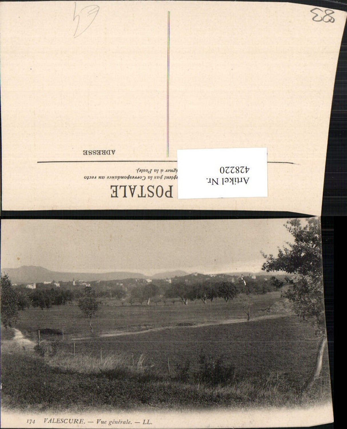 428220,Provence-Alpes-Cote-Azur Var Valescrue Vue generale Teilansicht