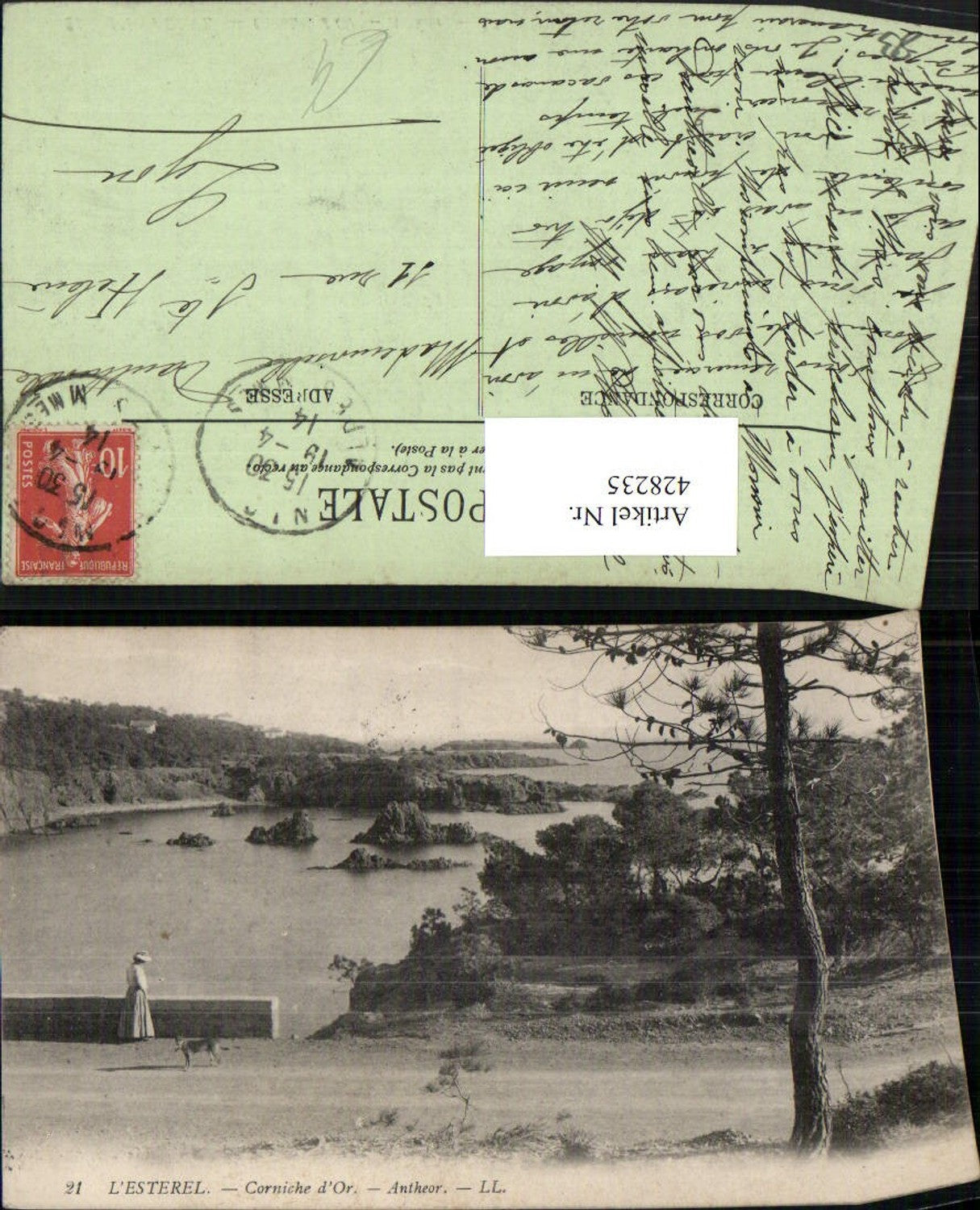 428235,Provence-Alpes-Cote-Azur Var L'Esterel Corniche d'Or Antheor Küste