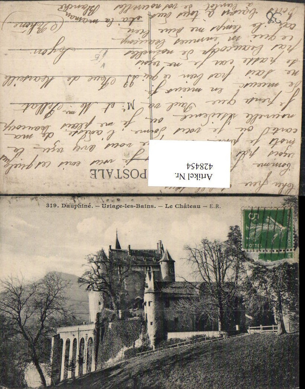 428454,Rhone-Alpes Isere Uriage-les-Bains le Chateau Schloss