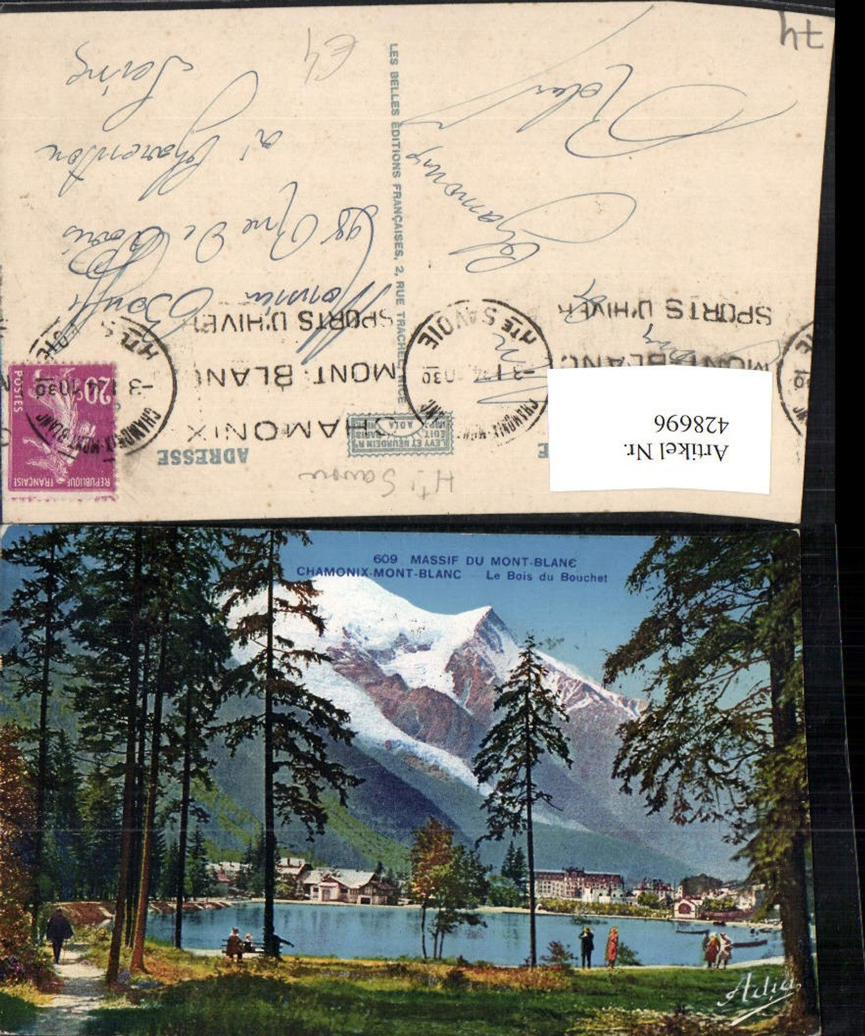 428696,Rhone-Alpes Haute-Savoie Chamonix-Mont-Blanc Le Bois du Bouchet Bergkulisse