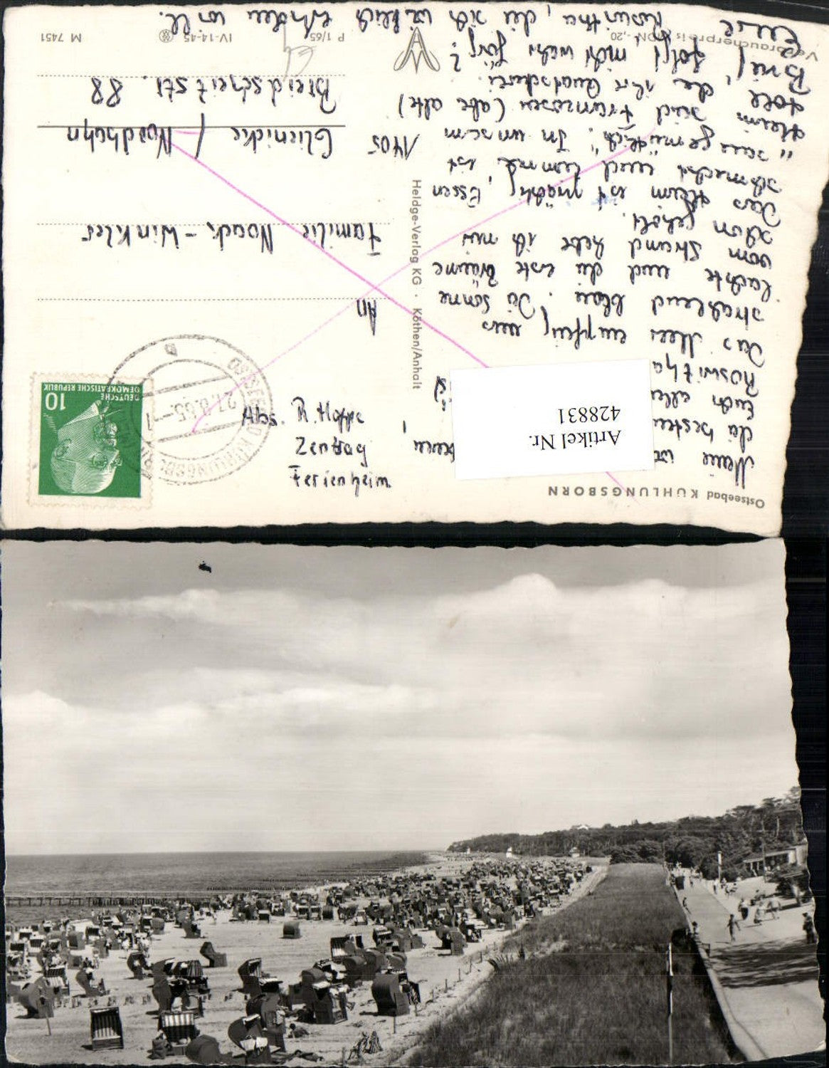 428831,Ostseebad Kühlungsborn Strand Strandleben