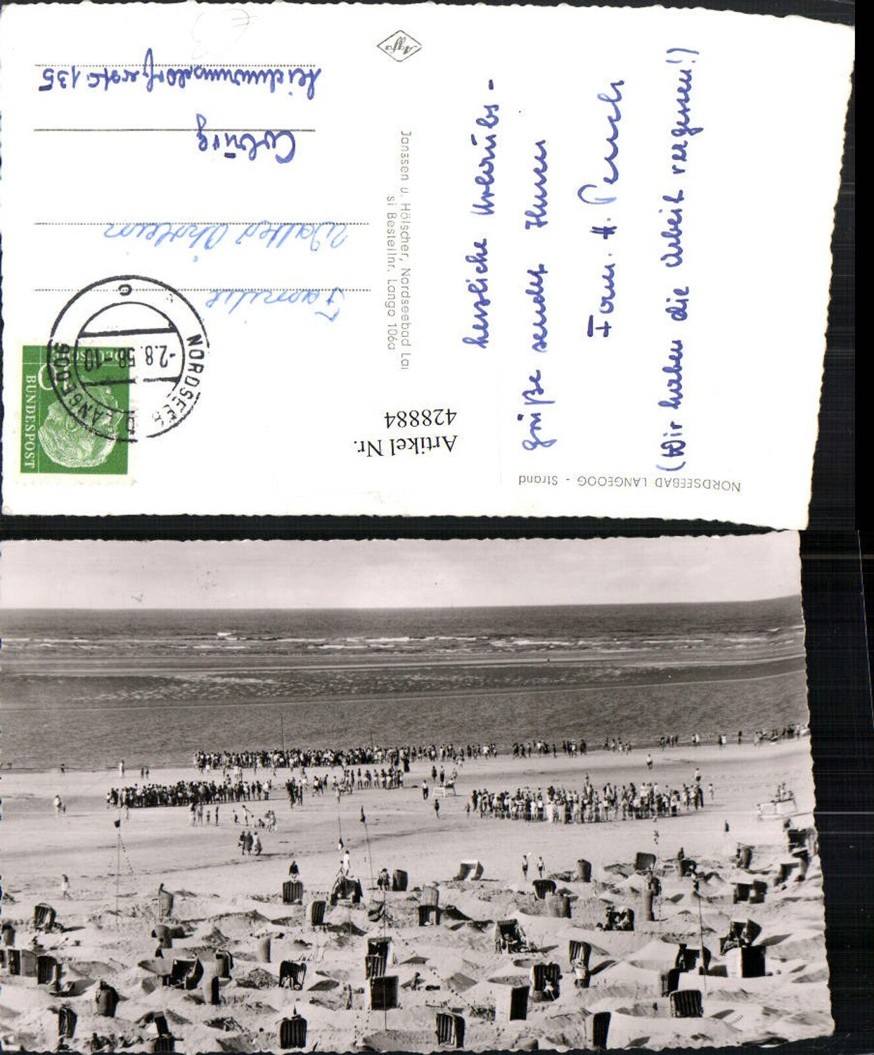 428884,Nordseebad Langeoog Strand Strandleben