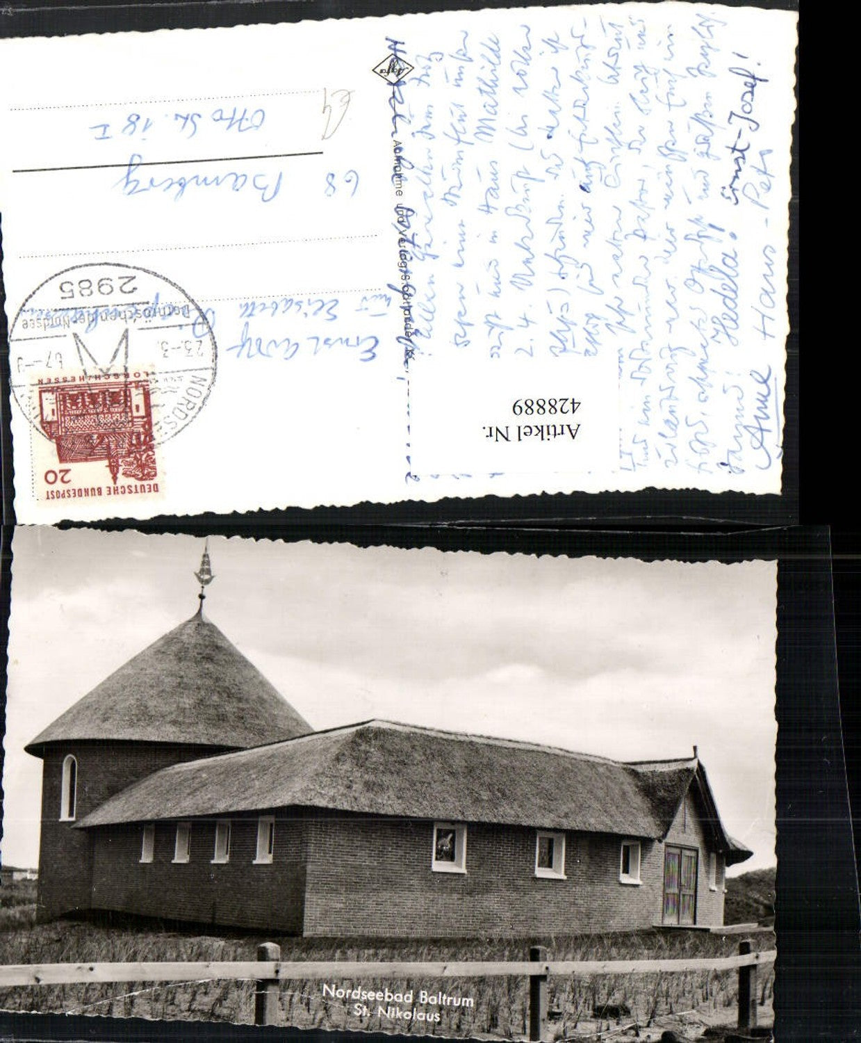 428889,Nordseebad Baltrum St. Nikolaus Kirche