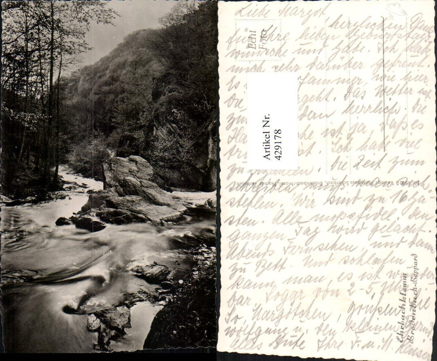429178,Brodenbach Boppard Ehrbachklamm Bach