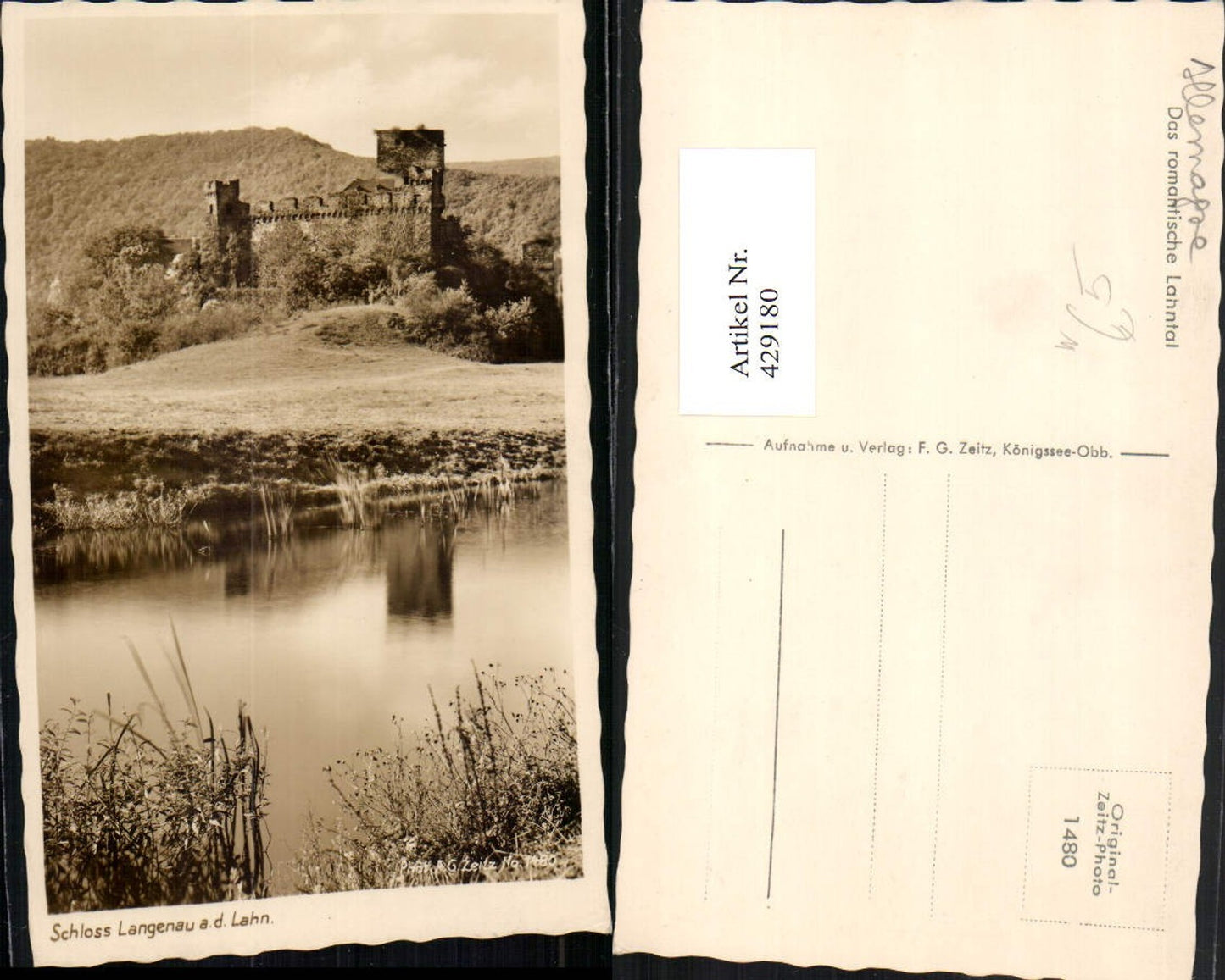 429180,Schloss Langenau an d. Lahn b. Obernhof