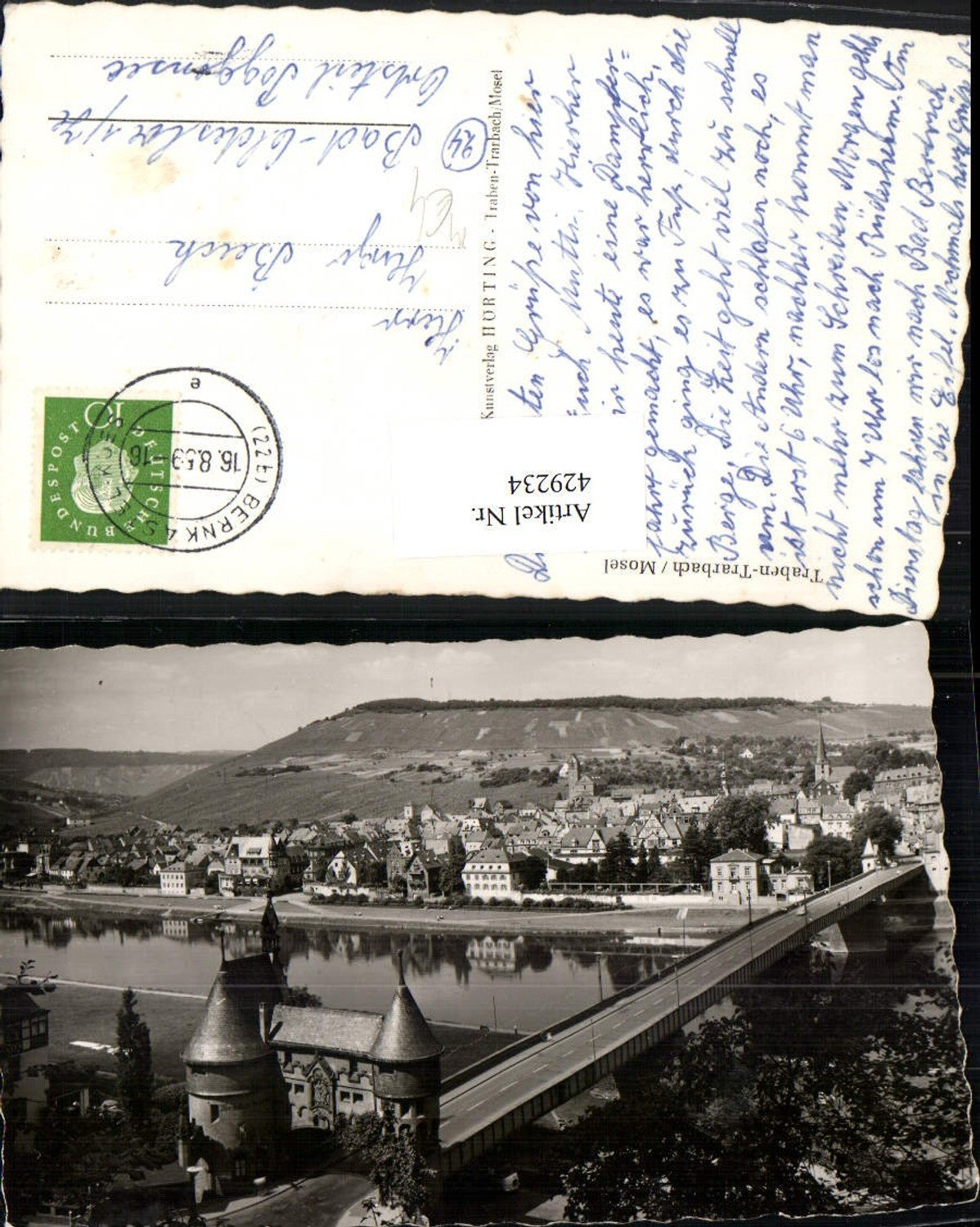 429234,Traben-Trarbach an d. Mosel Totale Brücke