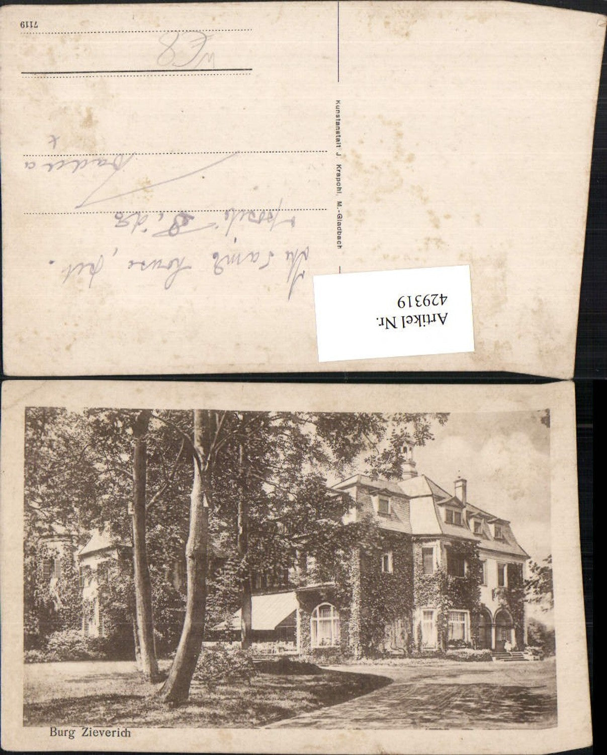 429319,Burg Zieverich b. Bergheim