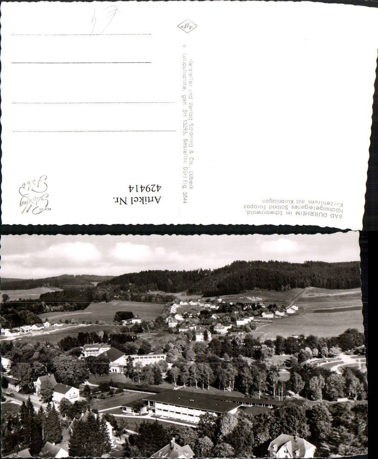 429414,Bad Dürrheim im Schwarzwald Teilansicht