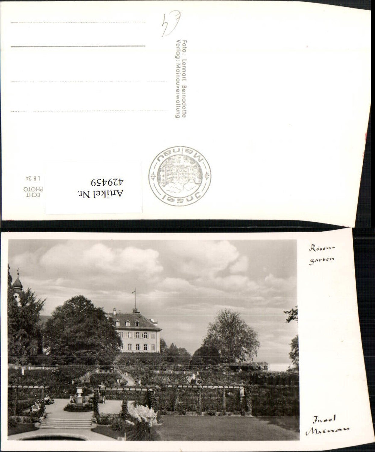 429459, Mainau Island in Lake Constance, Rose Garden Palace