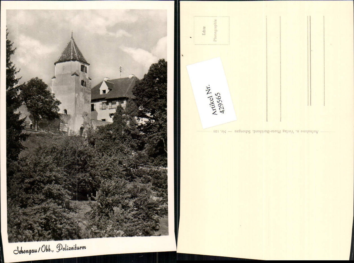 429565, Schongau am Lech Police Tower