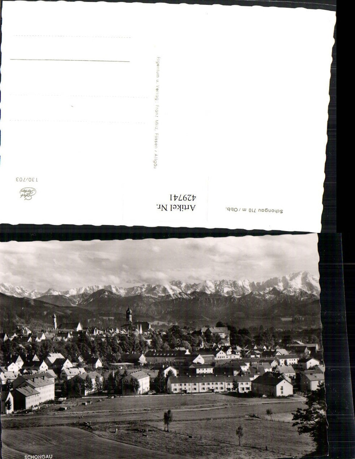 429741, Schongau Total mountain scenery