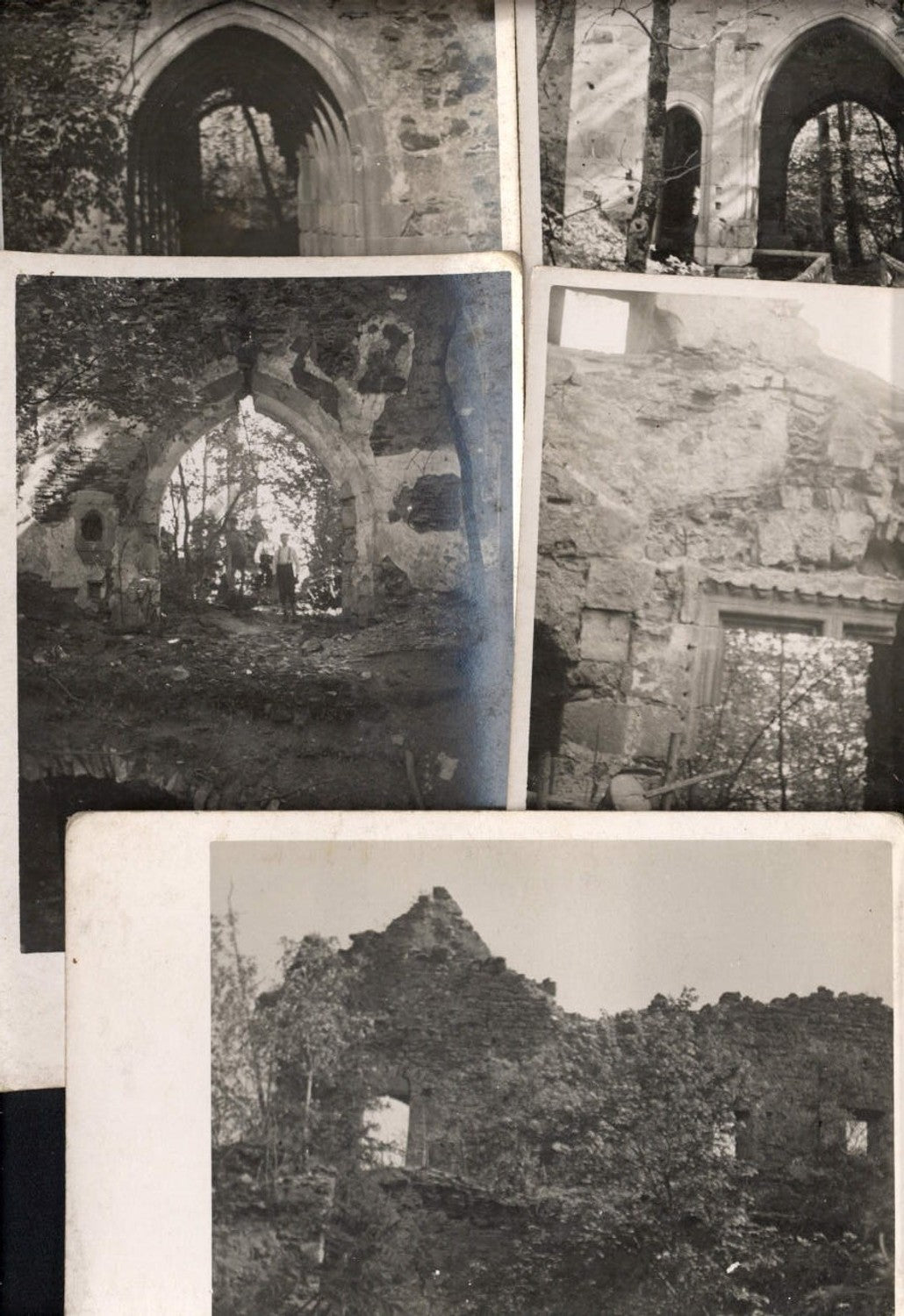 430606,5 Stk. Foto Ak Burg Ruine Burgruine