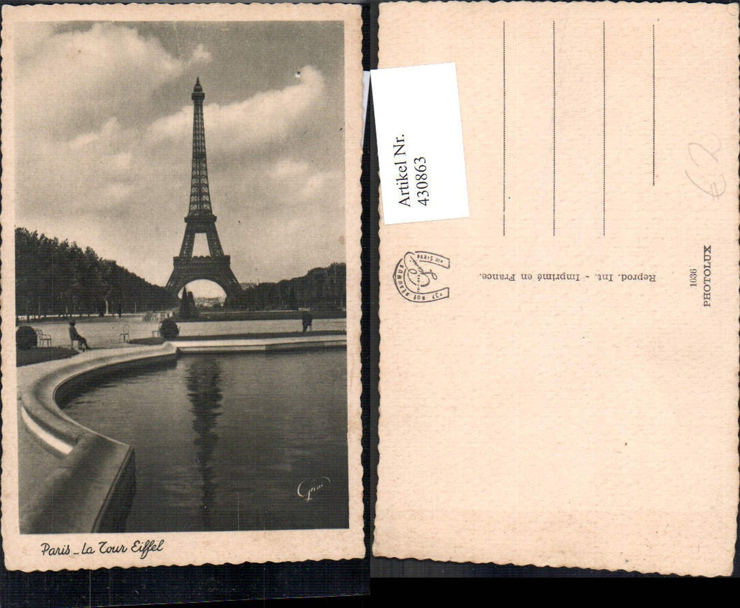 430863, Eiffel Tower Paris La Tour Eiffel