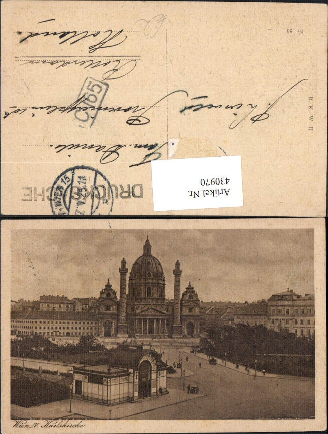 430970,Wien Karlskirche Kirche