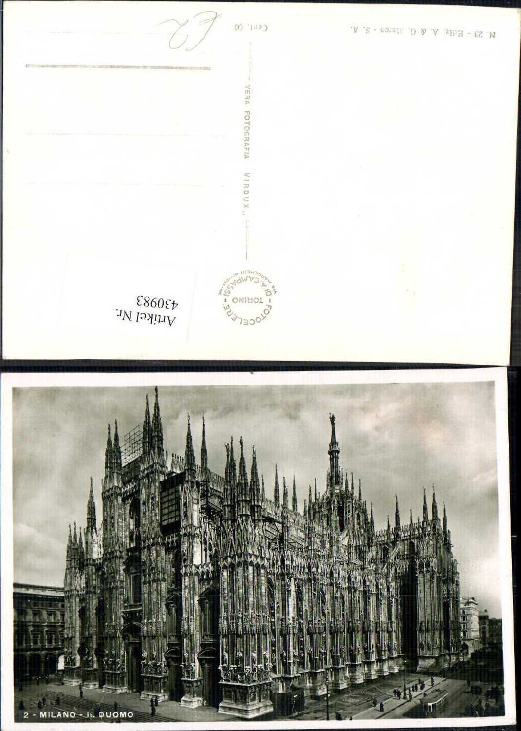 430983,Milano Mailand Il Duomo Dom