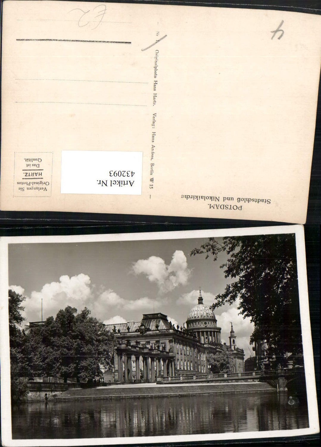 432093, Potsdam Castle and St. Nicholas Church