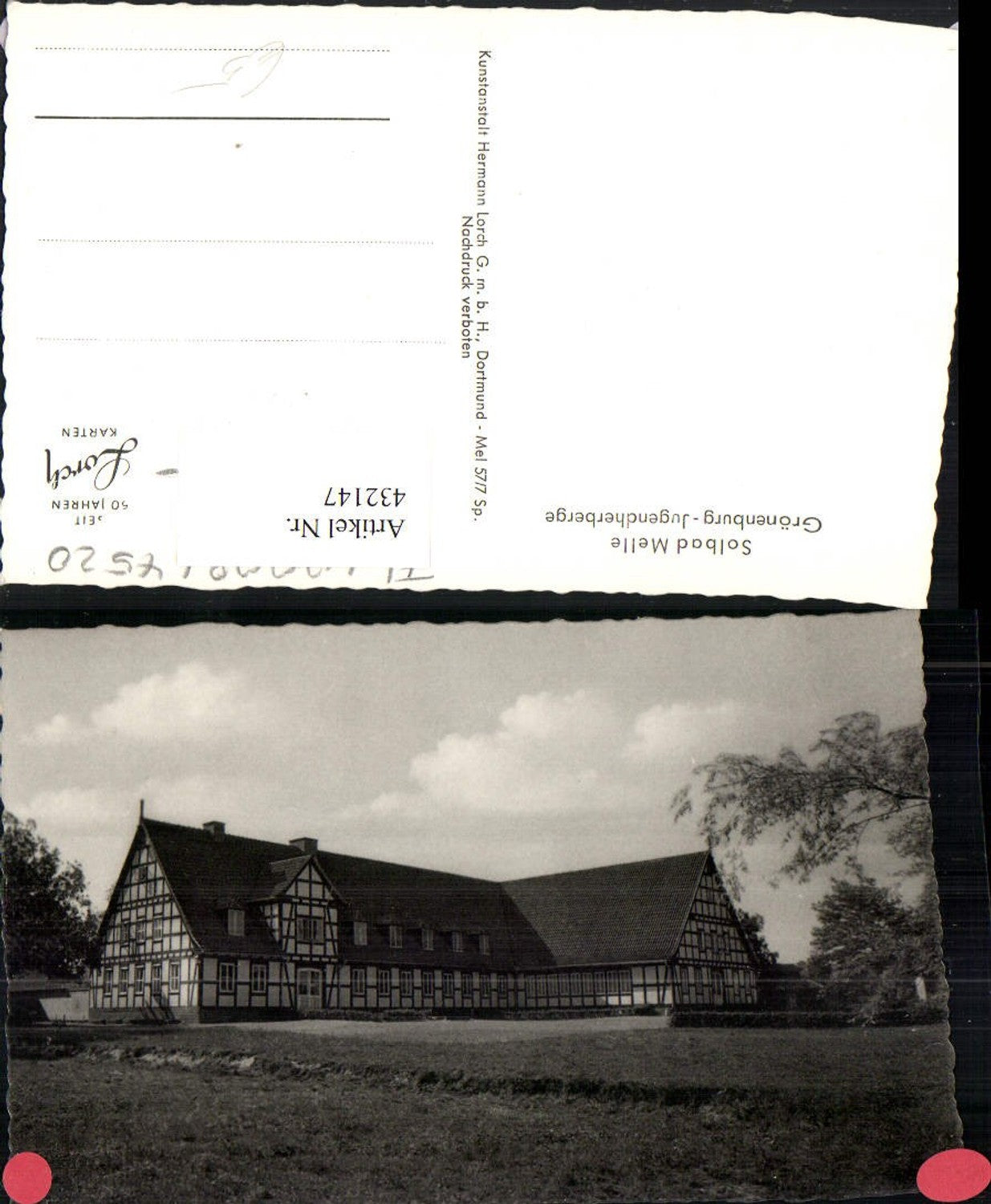 432147,Bad Melle Grönenburg Jugendherberge