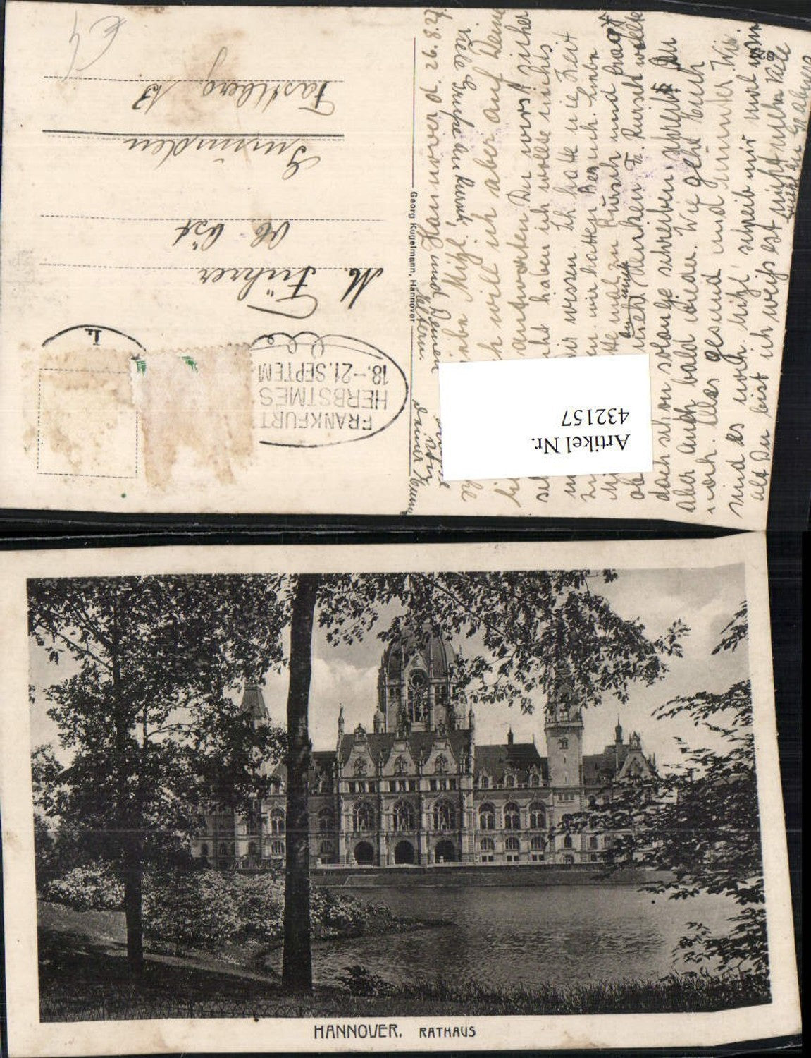 432157,Hannover Rathaus Gebäude