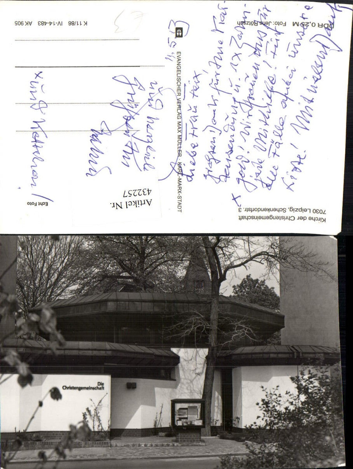 432257, Leipzig, Church of the Christian Community