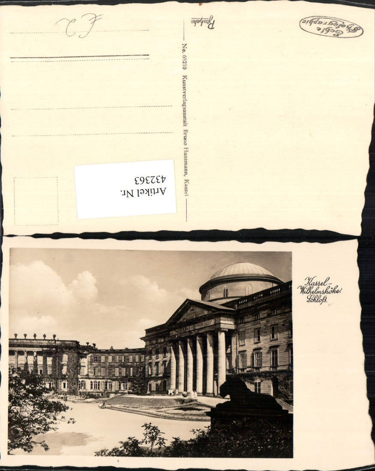 432363,Kassel Wilhelmshöhe Schloss