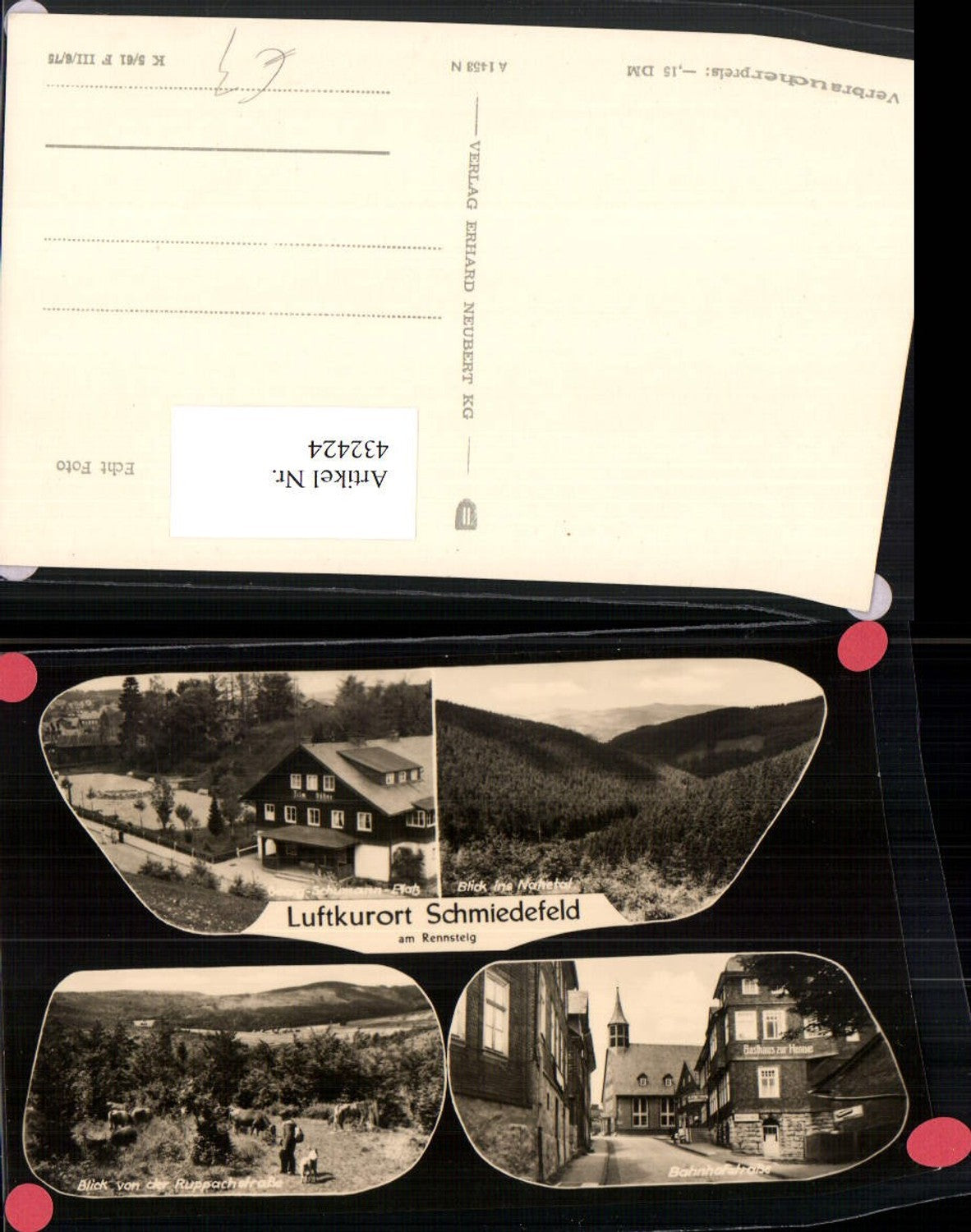 432424, Schmiedefeld am Rennsteig Bahnhofstraße Multi-view map