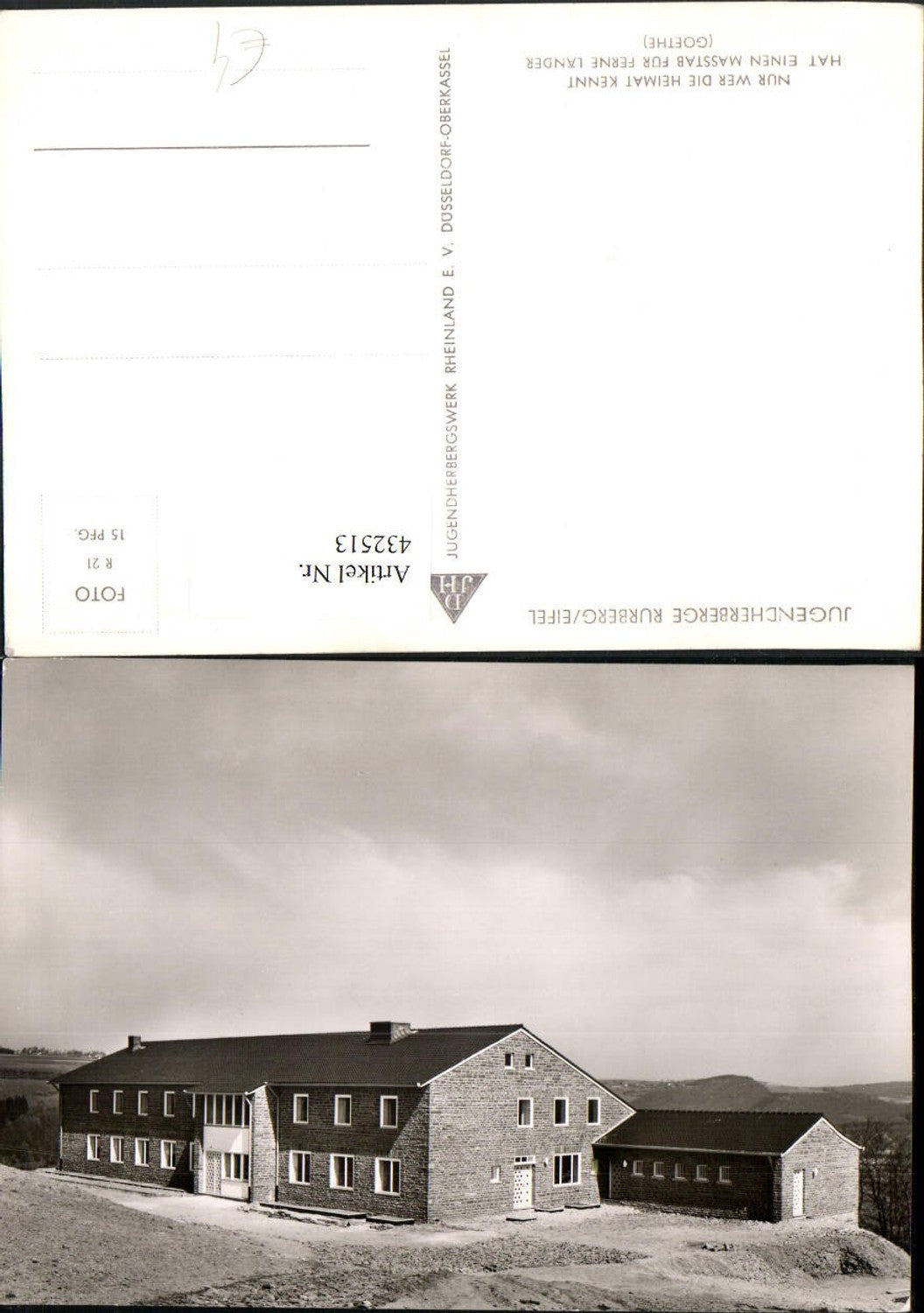 432513,Rurberg in d. Eifel b. Simmerath Jugendherberge