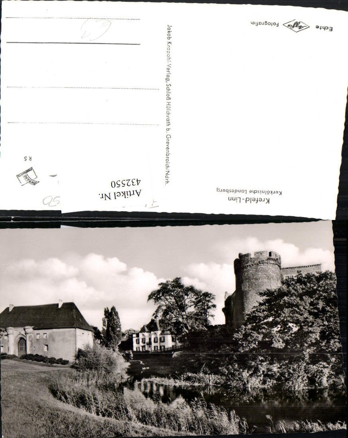 432550,Krefeld Linn Kurkölnische Landesburg Burg