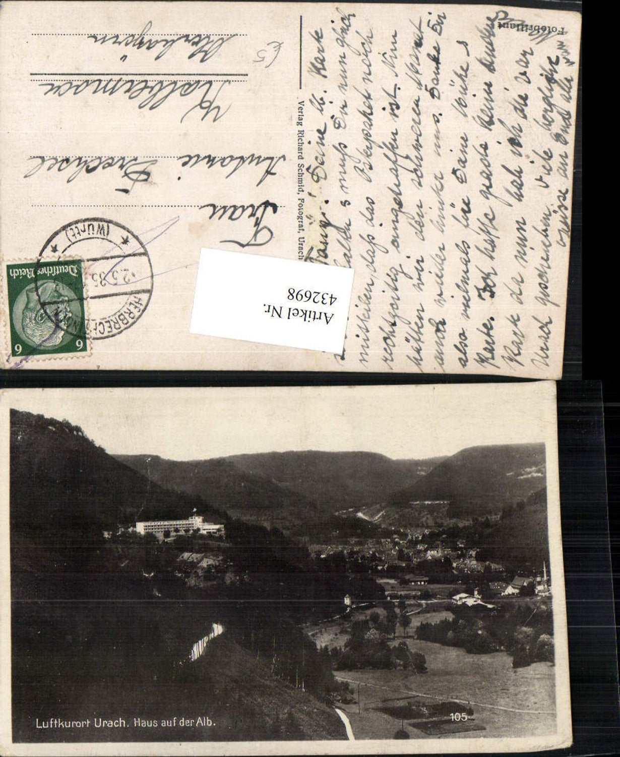 432698,Bad Urach Totale Haus auf der Alb