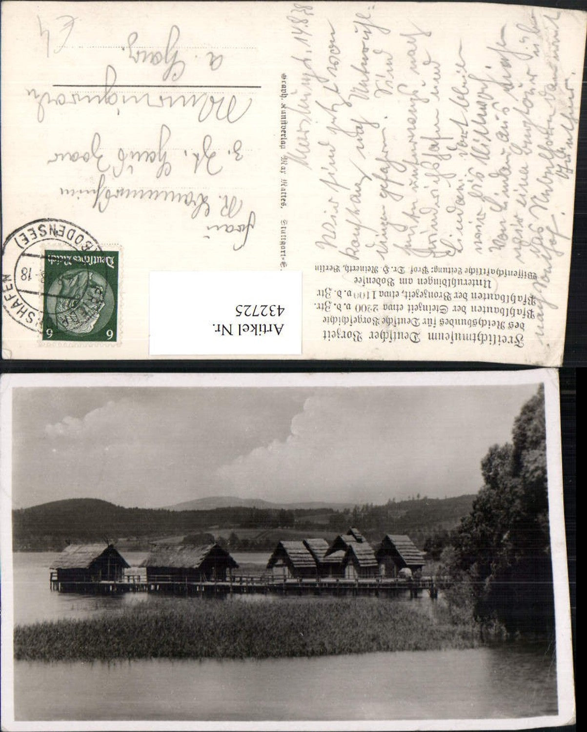 432725,Unteruhldingen am Bodensee Freilichtmuseum Pfahlbauten