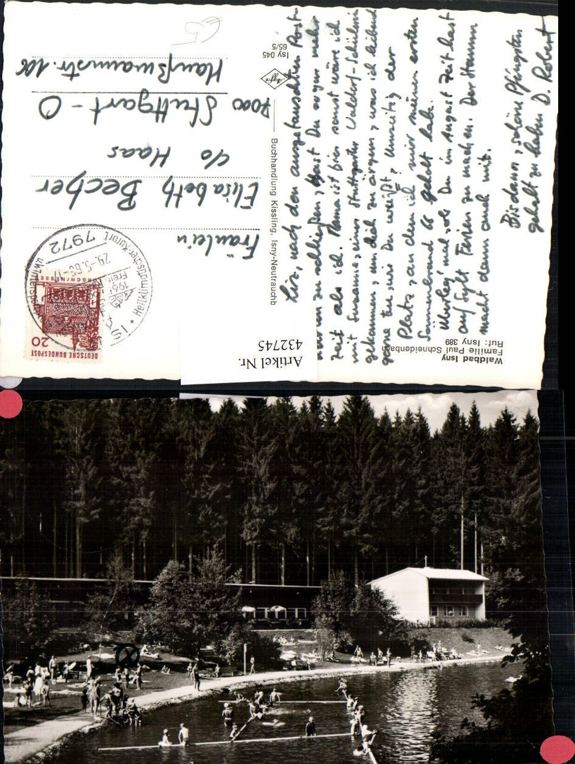 432745, Isny Waldbad Strandbad