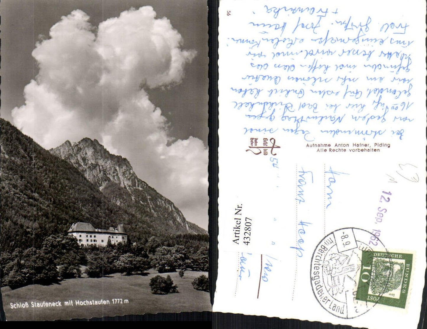 432807, Staufeneck Castle near Hochstaufen, close to Piding