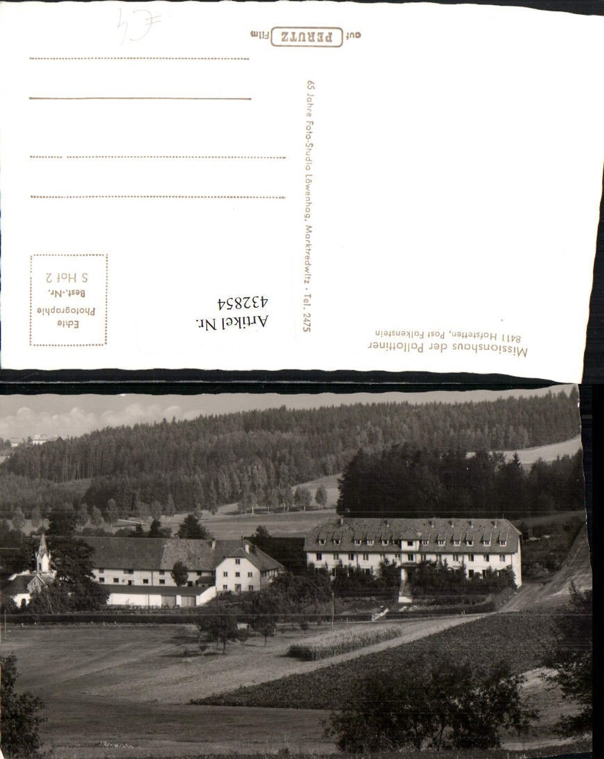 432854,Hofstetten b. Falkenstein Missionshaus der Pallottiner