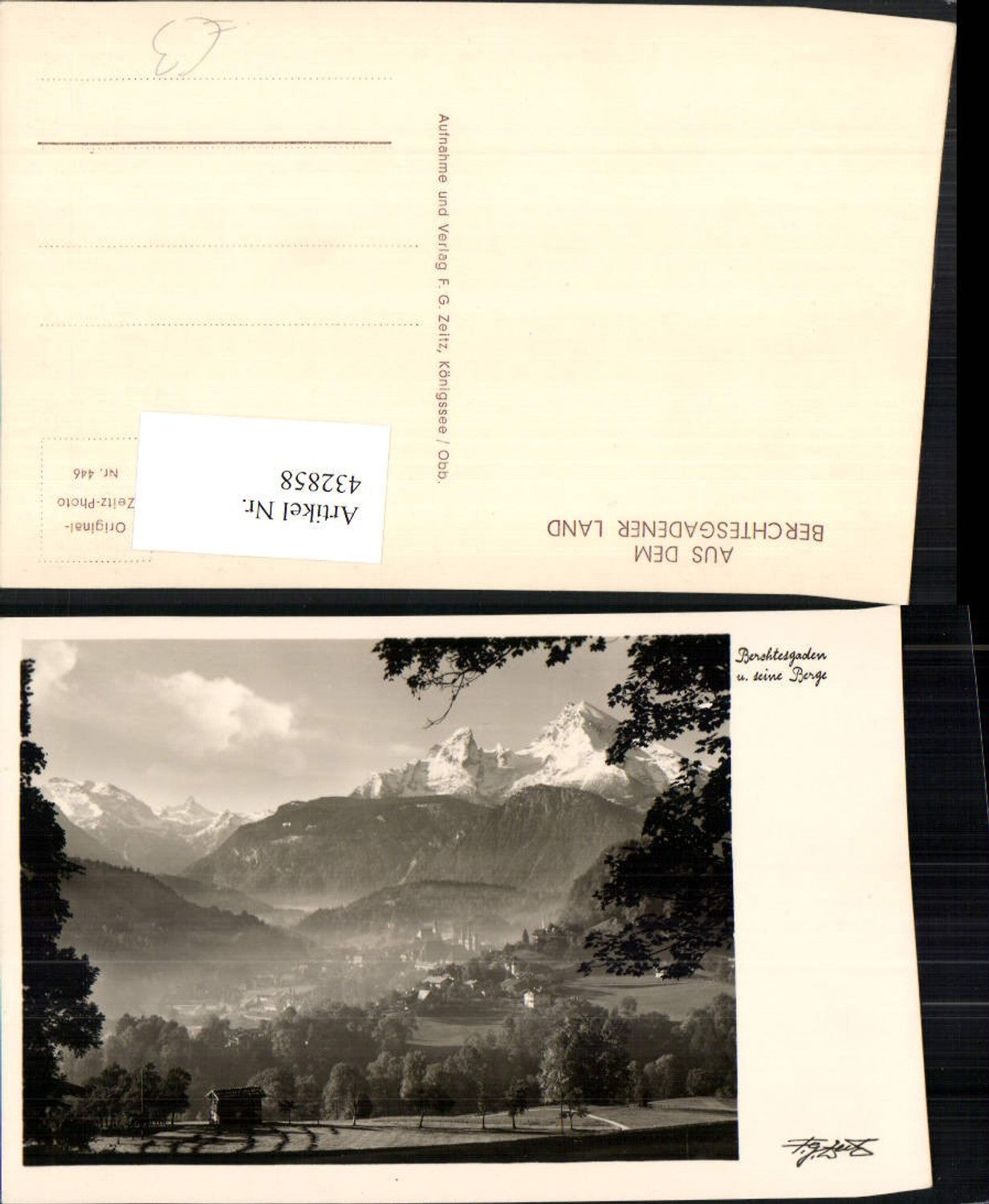 432858,Berchtesgaden Totale Bergkulisse