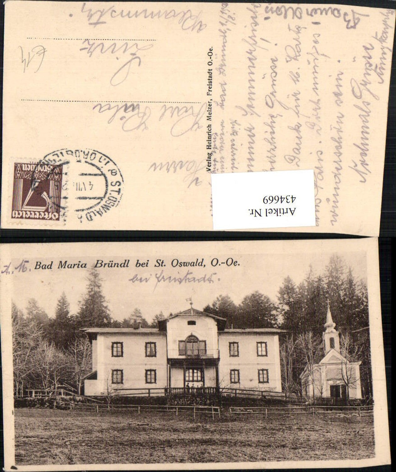 434669,Bad Maria Bründl bei St. Oswald ob Freistadt Kapelle