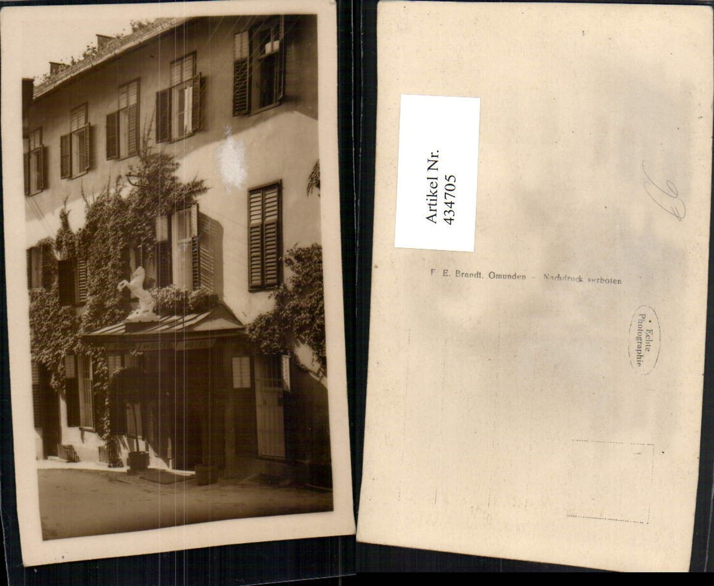 434705,Foto AK St. Wolfgang Hotel Weißes Rössl