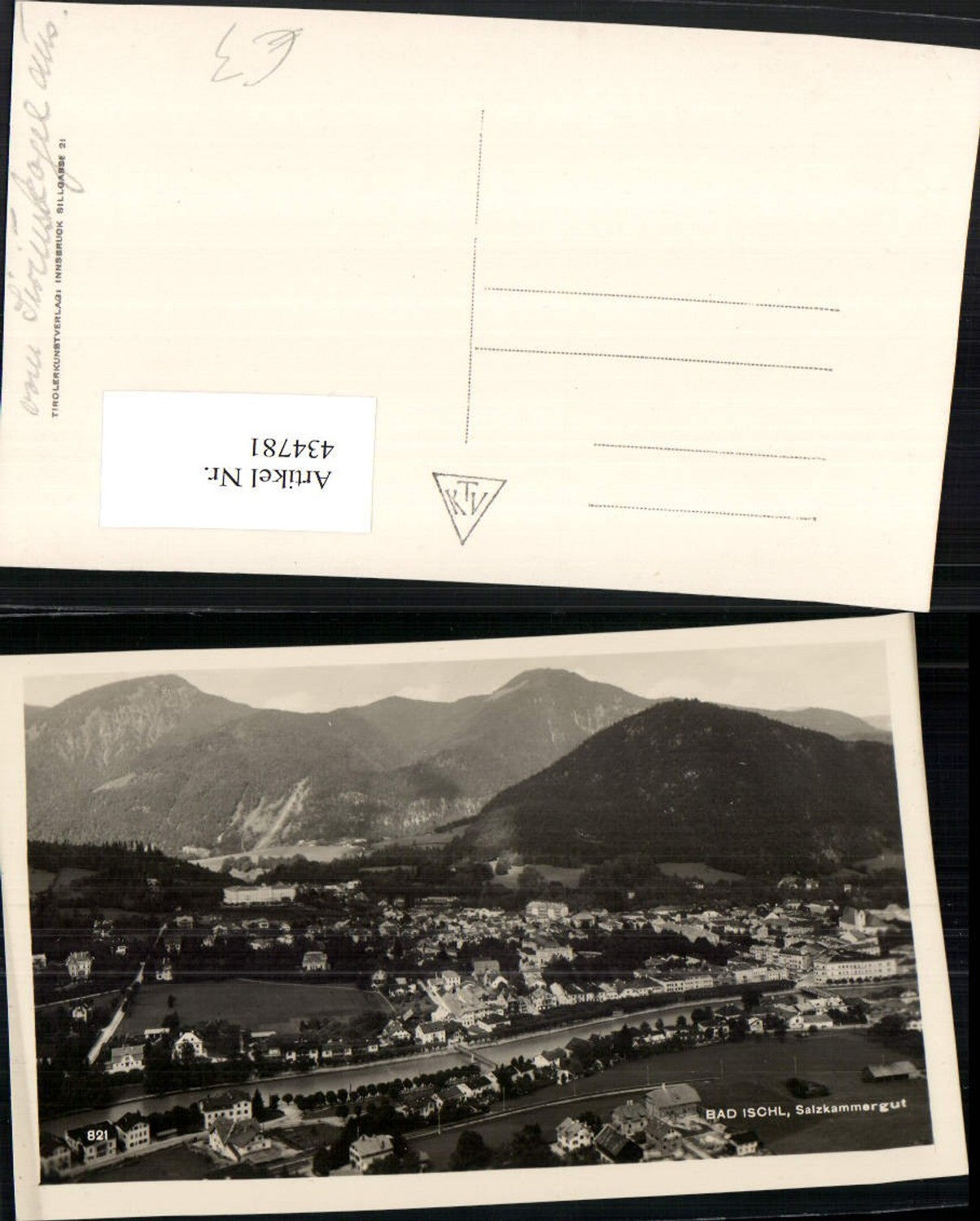 434781,Bad Ischl Totale Bergkulisse