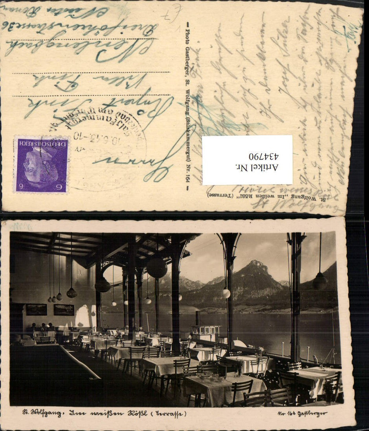 434790,St. Wolfgang Im weißen Rössl Terrasse pub Foto Gastberger 164