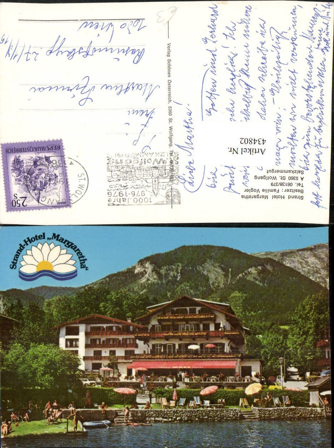 434802,St. Wolfgang Strand Hotel Margaretha