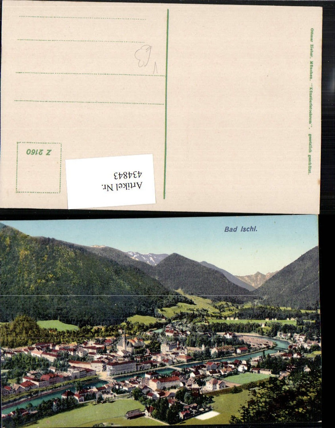 434843,Bad Ischl Totale Bergkulisse pub Ottmar Zieher 2160