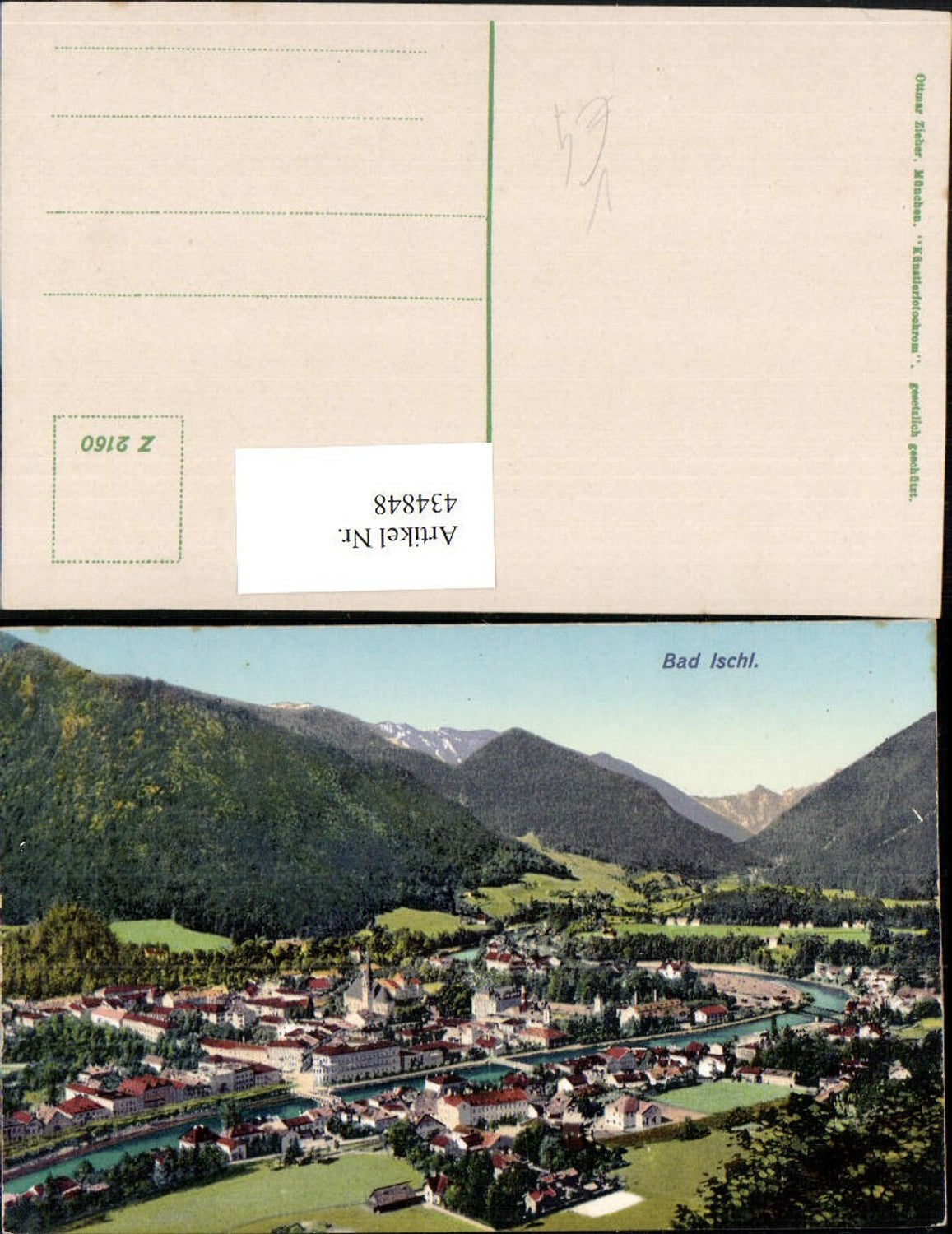 434848,Bad Ischl Totale Bergkulisse pub Ottmar Zieher 2160