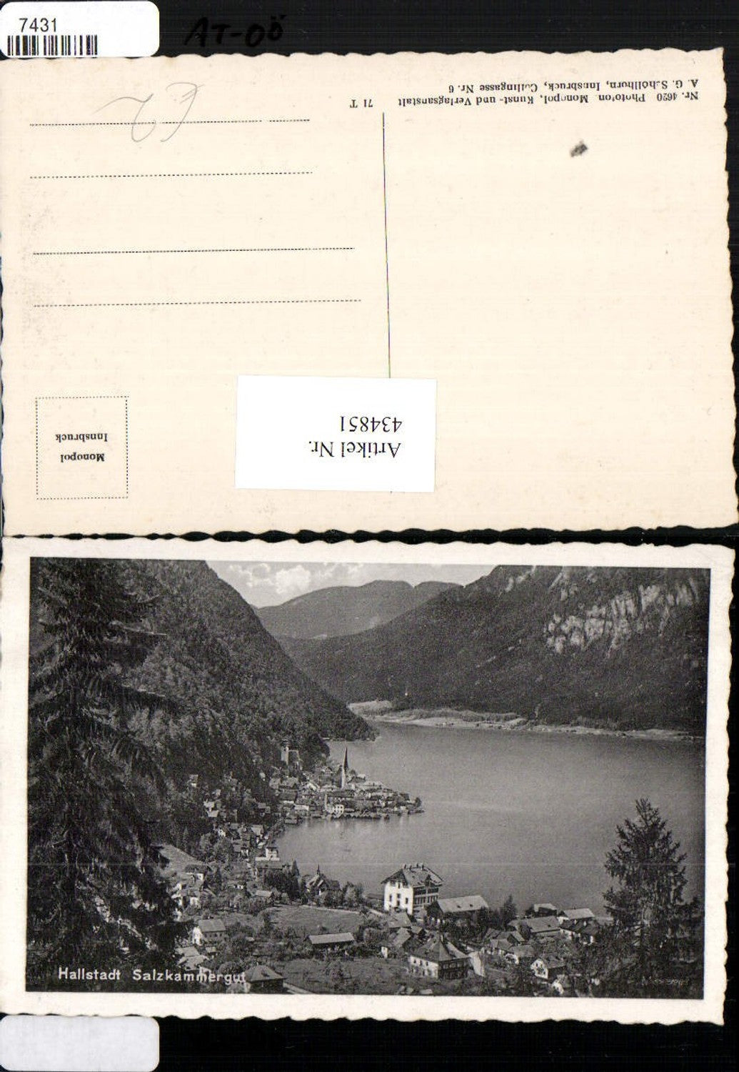 434851,Hallstatt Totale See
