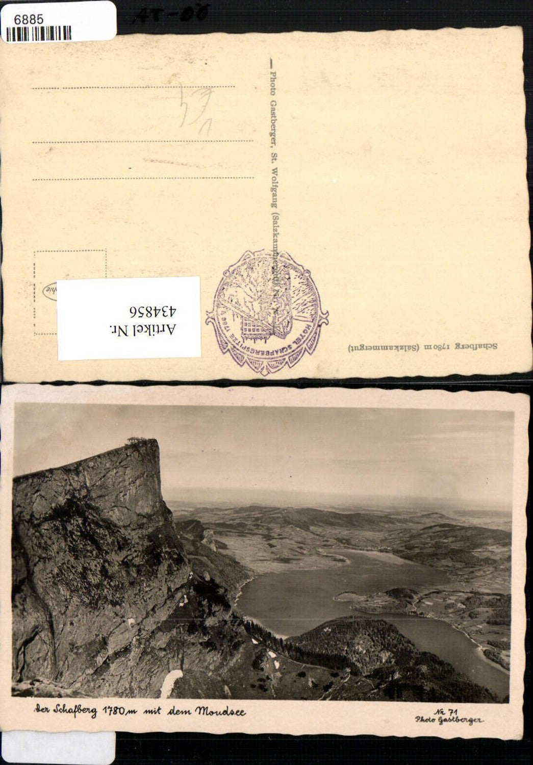 434856,Schafberg m. Mondsee b. St. Wolfgang pub Foto Gastberger 71