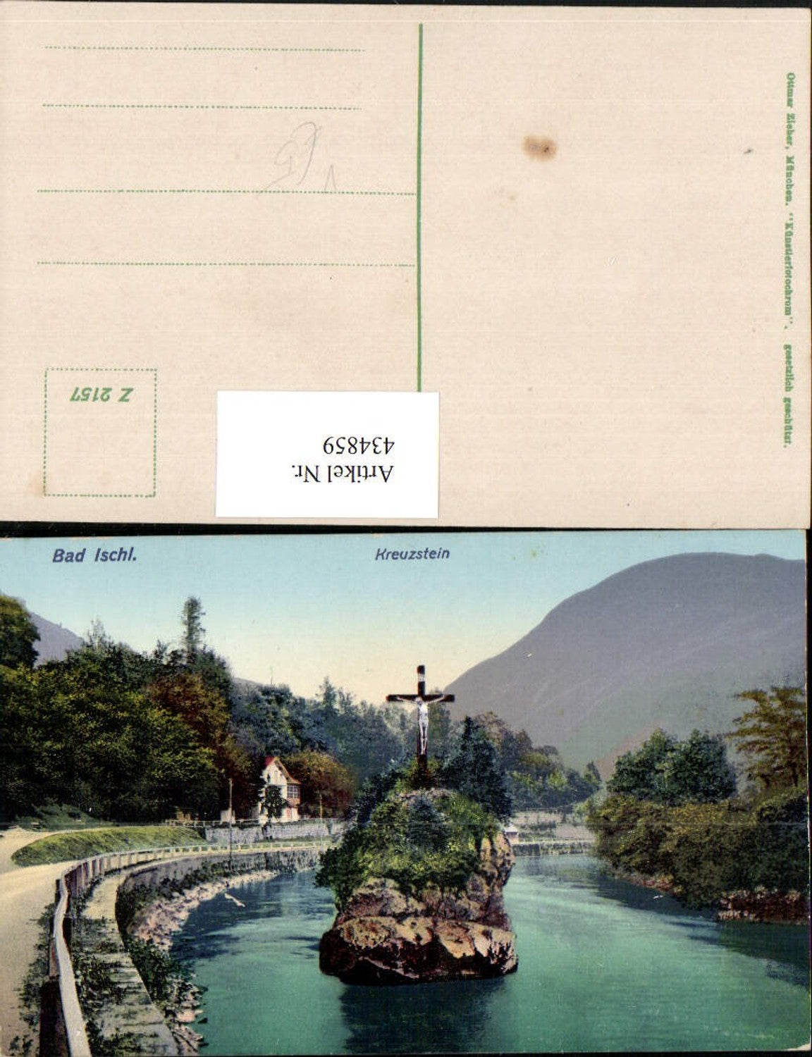 434859,Bad Ischl Kreuzstein Kreuz Felsen pub Ottmar Zieher 2157