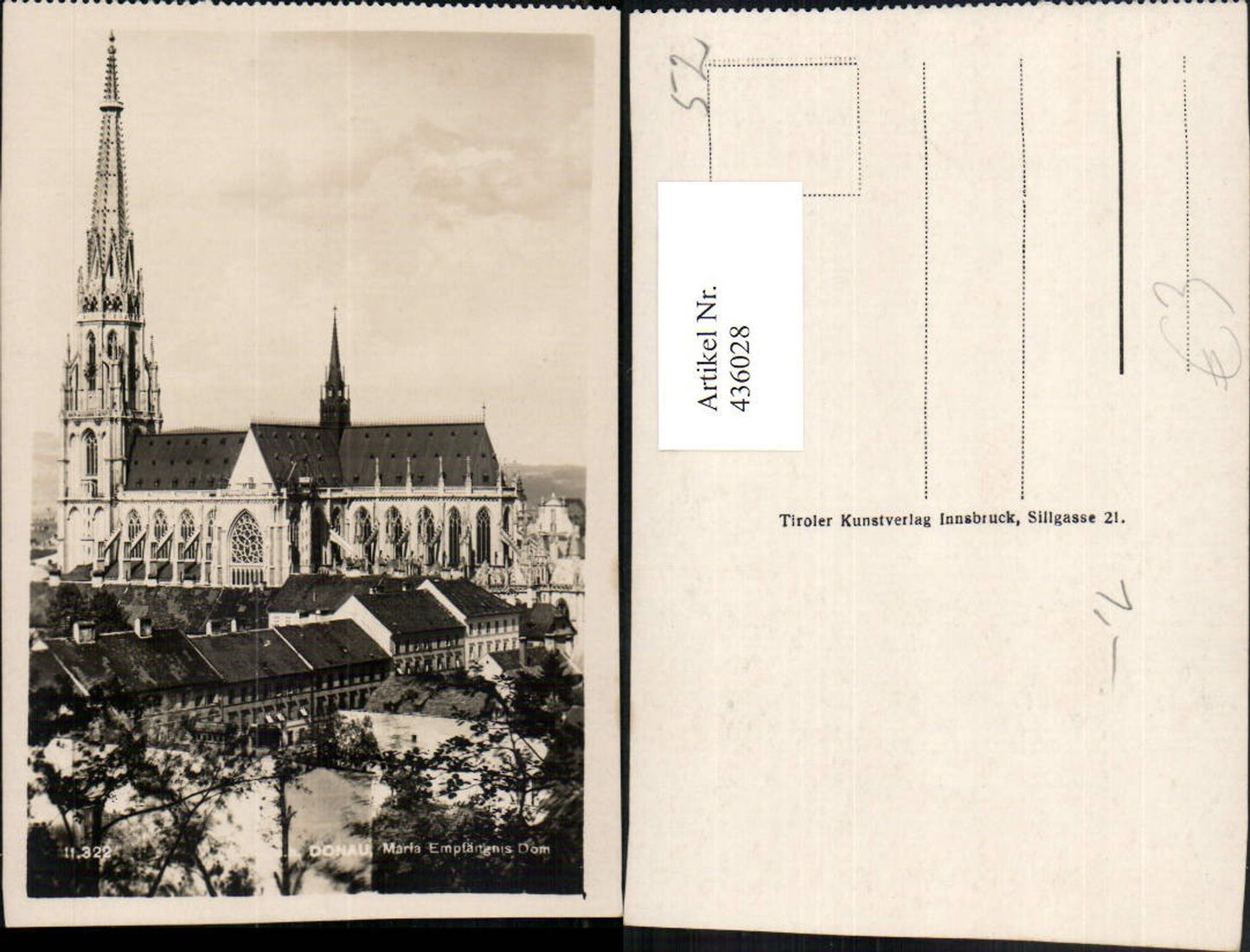 436028,Linz an d. Donau Maria Empfängnis Dom Kirche